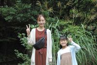 20200920田代様母娘 食事を美味しく食べてくれてありがとう！（デザートのためにがんがりました！？）