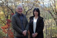 20201103黒澤様ご夫妻 小啄木周辺の紅葉を堪能されました。