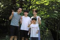 20210804 藤田様ご家族 夏休み！初めての那須高原を満喫頂けましたか！？藤城清治美術館は休館日で残念でした！