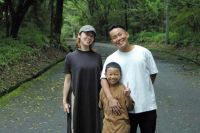 20210816 角田様ご家族 リピート頂きました。○○君立派に成長していました。パンチ力も切れもとても良いです！11月の大会では優勝の報告を待っています！！！(（小啄木FanClub）