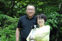 20220618 工 様ご夫妻 数多くリピートを頂いております。でも初夏の『小啄木』は初めてとの事！立成の抱っこありがとうございました。
