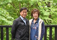 20250531 小林様ご夫妻 ご満足を頂き大変嬉しく思います。前夜は楽しいお酒だったようで良かったのですが・・・その後呑み過ぎ？で二日酔いは如何でしたか！？少々心配を致しました。近隣でもありますので是非お帰り下さい！！！