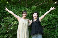 20250803 橋本様・小森様 大学時代の親友女子旅です！お二人共元気なお嬢さんで、一晩ゆっくりと語り合えましたね！！！南ヶ丘牧場に寄られるとの事でしたが、プレミアムアイスクリームは食べられましたか！？またお馬さんにも乗りたいとの事でしたが、炎天下の中ご苦労様でした？？？次回はご家族貸切でお待ちしています！！！