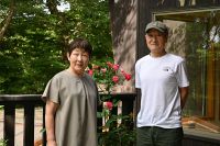 20250808 佐藤様ご夫妻 何回目かのお帰りです！（数え切れませんでした）今回は仙台でのお墓参りで前伯ご利用頂きました！たまたま仙台七夕祭りとも重なり見学されるとの事でしたが、かなり混雑していたのでは・・・？【小啄木Fanclub】