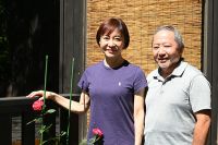 20250828 谷田部様・福富様 ご近所さんです！？！ご利用、誠にありがとうございました。那須にお越しなられると、必ず『小啄木』にお立ち寄り頂きますが今回は一泊して頂きました！！！如何でしたか？次回那須にお帰りの時は、ゆっくり一献差し向けたいと思います！！！アメリカの妹さんにも宜しくお伝え下さい！！！