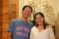 20250913 福島様ご夫妻 爽やかなご夫妻です！！！贅沢プランの那須黒毛和牛リブロースにはとてもご満足頂きました！！！那須の施設を色々と調べていましたが、最初にお土産のパン！ペニーレインで希望のパンが買えましたか！？寿楽での食事も出来ましたか？混んでいたのでは・・・季節を変えてお帰り下さいね！！！