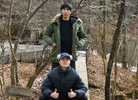 20251229 伊藤様・山口様　少年サッカーからの大親友です！！！今回もふたりで那須男子旅！！！最高プランの那須和牛のフィレステーキには舌鼓を打って頂きました！！！次回はカップルで2室利用との事！楽しみにしていますね！！！ところで藤城清治美術館に行かれたのですか！？