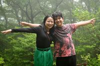 20260626 三隅様・加藤様　ご満足頂き大変嬉しく思います！！！近いうちにまた来ますのお言葉に( ；∀；)です！！！今回は天候が良くなく屋外での散策も出来ませんでしたが、次回は晴れることを祈念致しております。お勤め先がじぃ～じの若い頃の夢の場所！素敵です💛また夕食の毛蟹も綺麗に召し上がって頂き、カニも成仏出来た事と思います？